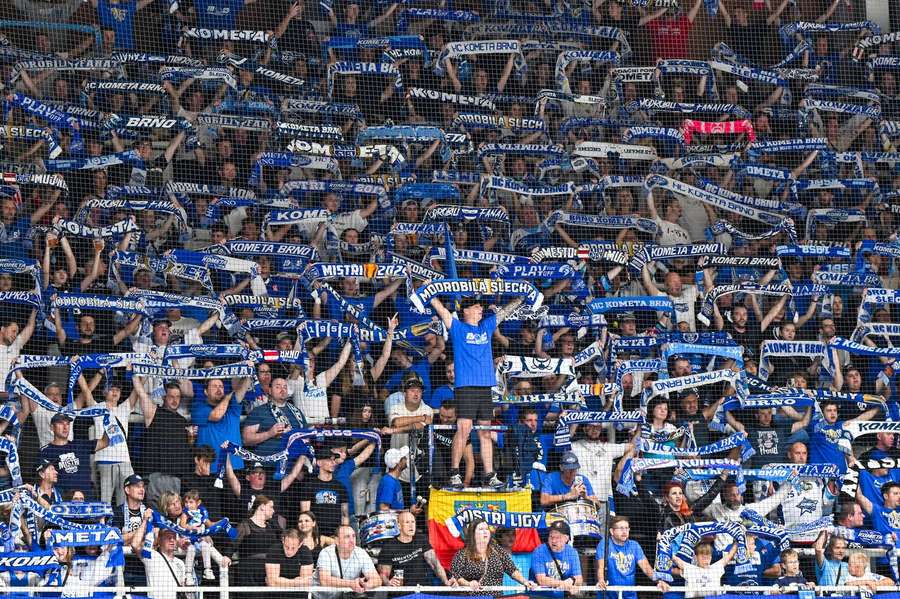 Fanoušci Komety se dočkají nové arény. Fanoušci Komety se dočkají nové arény.