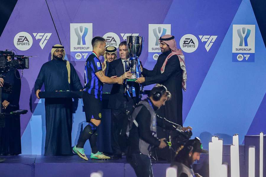 A Supercopa da Itália será mais vez na Arábia Saudita