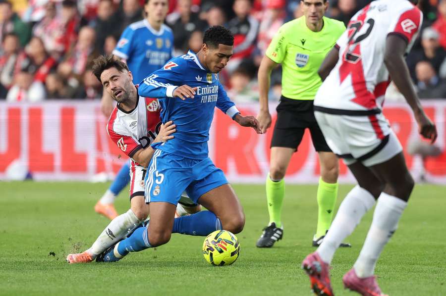 Real Madrid empatou com Rayo Vallecano em Vallecas