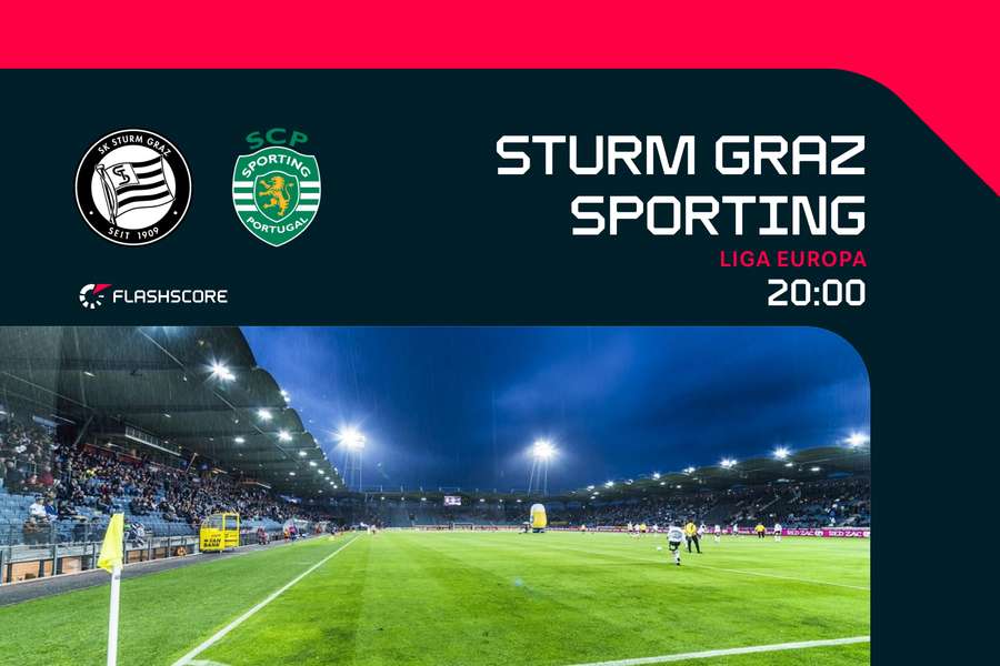 Sporting visita Graz na 1.ª jornada da fase de grupos da Liga Europa