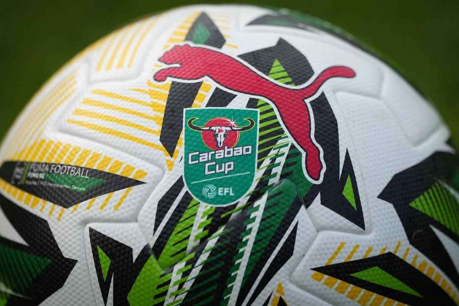 The Carabao Cup Puma match ball 