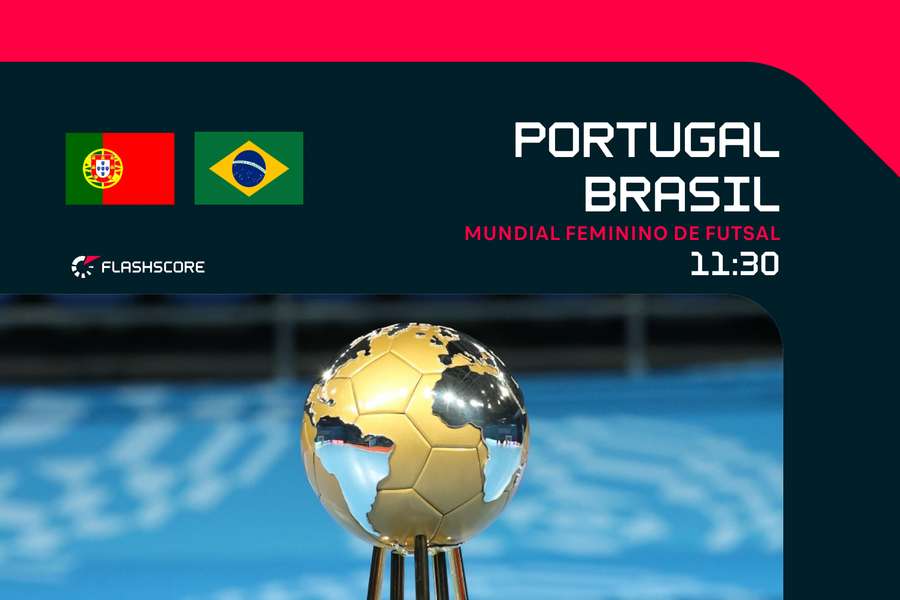 Portugal tem final diante do Brasil Portugal tem final diante do Brasil