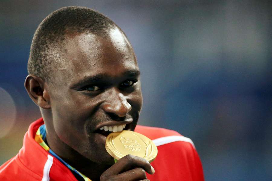 David Rudisha won gold in the 800 metres at London and Rio 