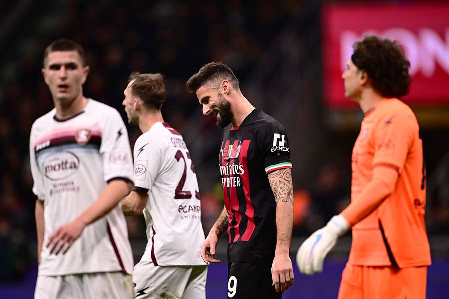 Serie A: Milan slip in top four race with Salernitana draw