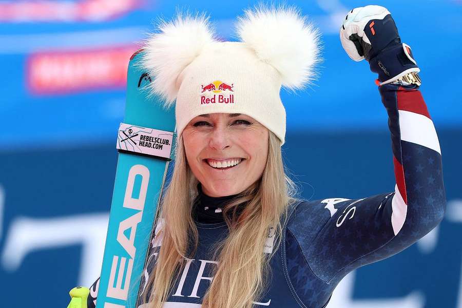 Vonn 2e du super-G des finales derrière Gut-Behrami, premier podium depuis son retour
