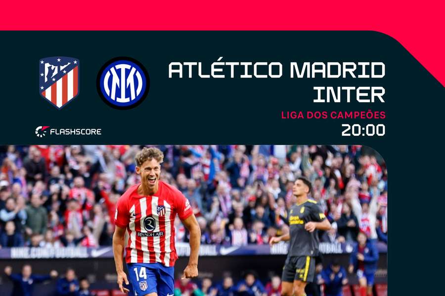 O Atlético recebe o Inter no Metropolitano