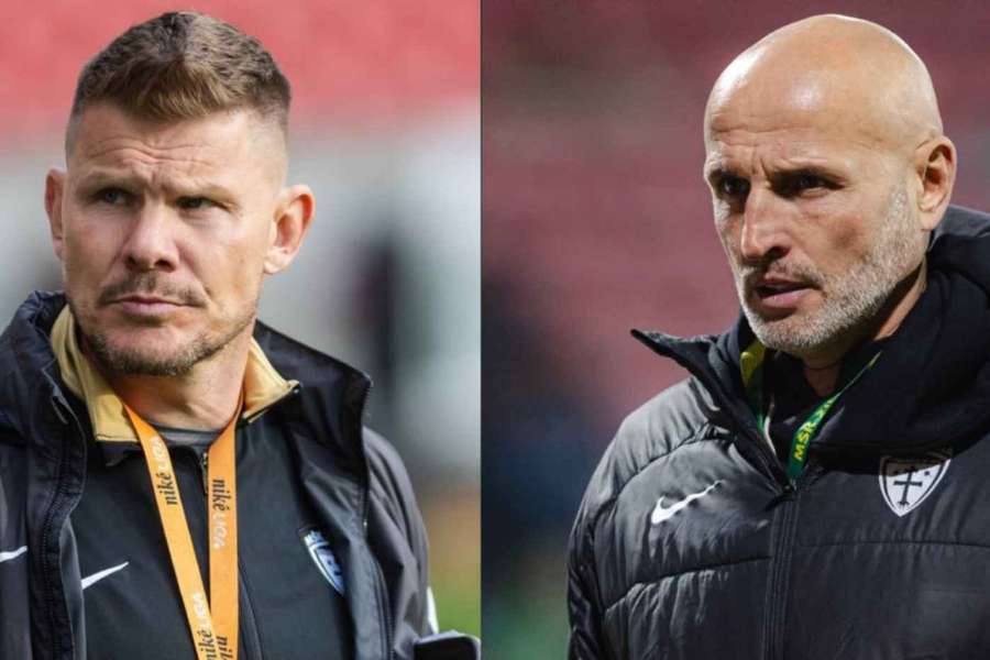 Žilinčania sa rozlúčili s dvojicou asistentov - Kuciak (vľavo) a Lérant (vpravo).