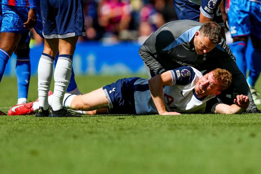 Kulusevski had knee surgery after picking up an injury against Crystal Palace