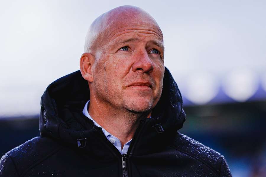 Henry van der Vegt before the game against Cambuur