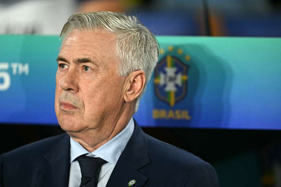Ancelotti, en el partido ante Chile
