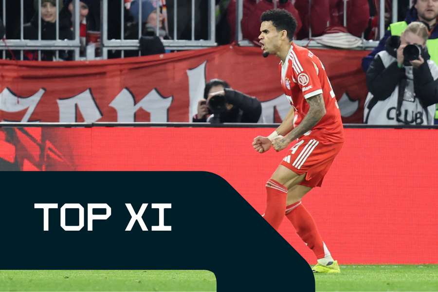 Bundesliga Top XI: Luis Diaz überragte am 21. Spieltag alles.