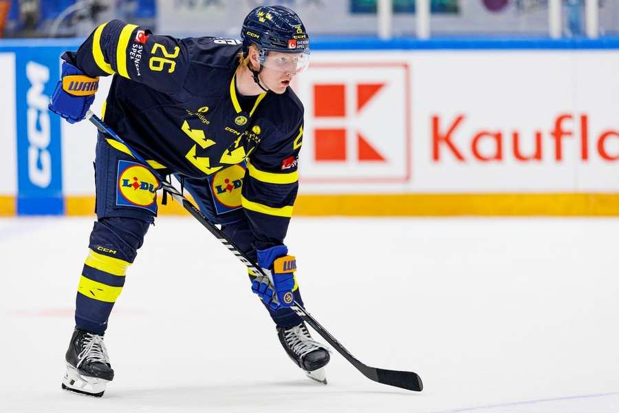 Rasmus Dahlin er en blandt mange superstjerne på det svenske hold