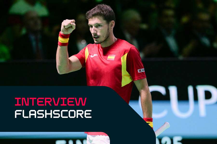 Pablo Carreño, avec l’Espagne lors de la Coupe Davis à Bologne 2025
