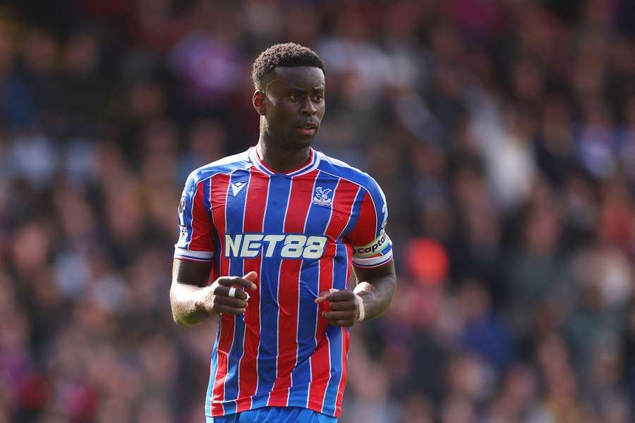 Guehi em ação pelo Crystal Palace