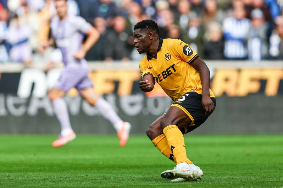 Marshall Munetsi in action for Wolves last October Marshall Munetsi in action for Wolves last October