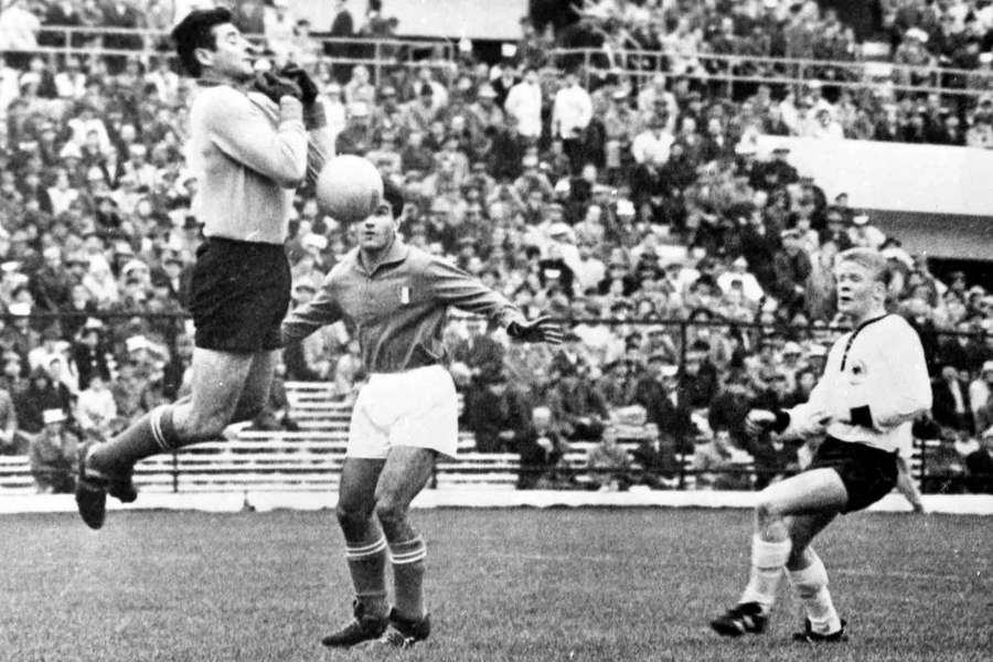 Lorenzo Buffon al Mondiale del 1962