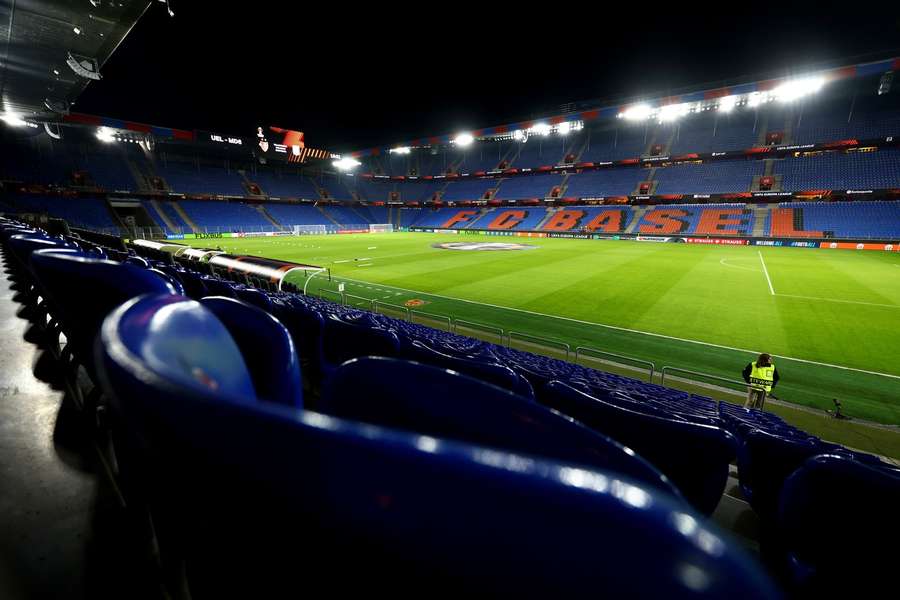 There was a fire in the dressing room at Basel's stadium