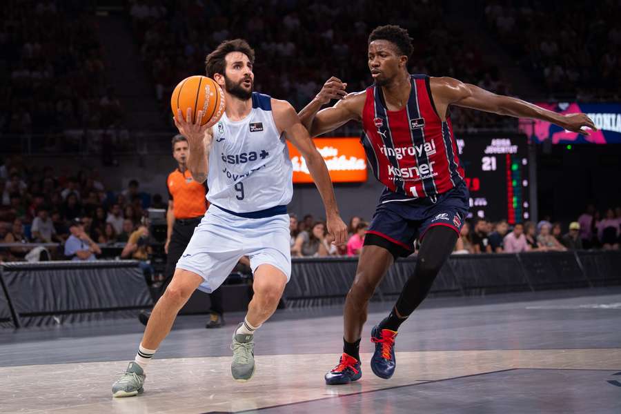Ricky Rubio, con el balón Ricky Rubio, con el balón