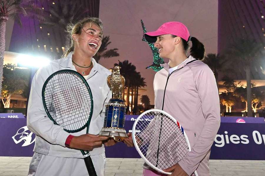 Aryna Sabalenka și Iga Swiatek