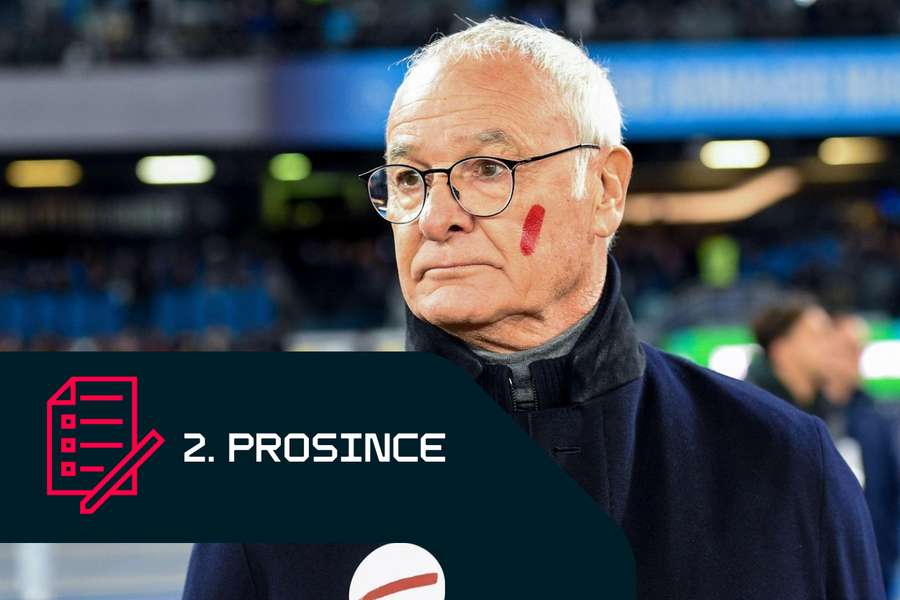 Ranieriho čeká zápas proti Atalantě, která letos hraje ve skvělé formě.