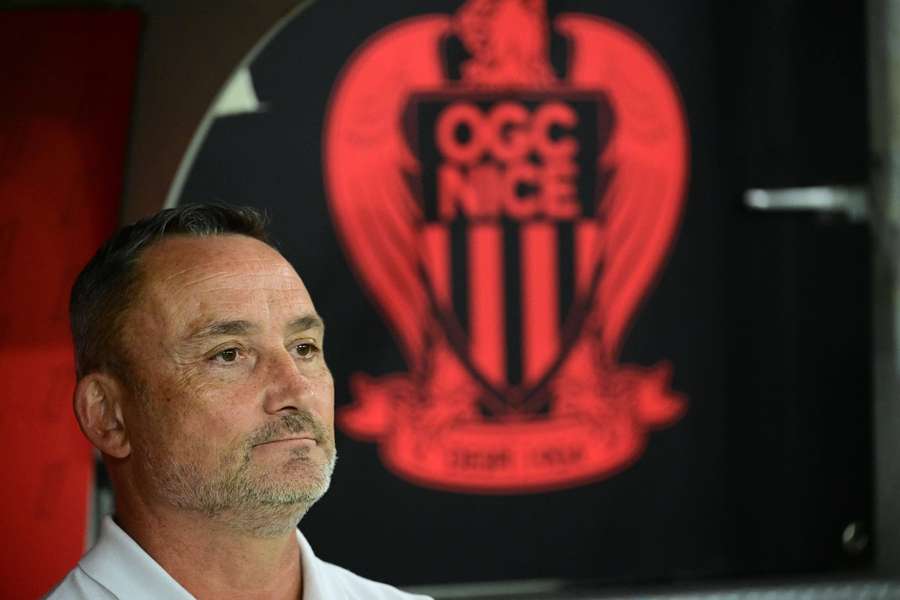 Franck Haise, treinador do Nice