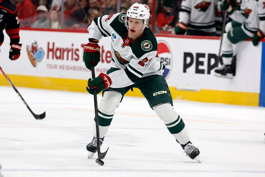 Marco Rossi im Trikot der Minnesota Wild
