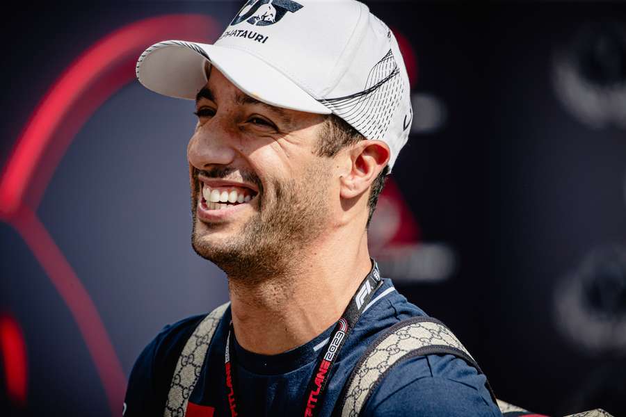 Daniel Ricciardo van Scuderia AlphaTauri