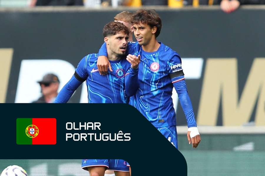 Pedro Neto e João Félix brilham com a camisola do Chelsea