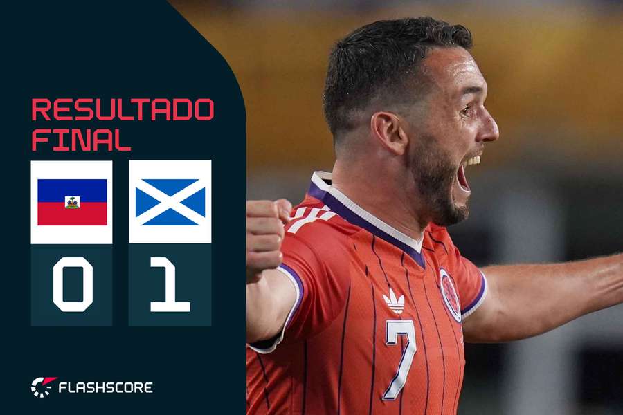 John McGinn fez o golo da vitória escocesa John McGinn fez o golo da vitória escocesa