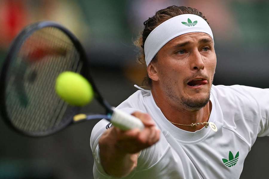 Alexander Zverev, tenista alemán.
