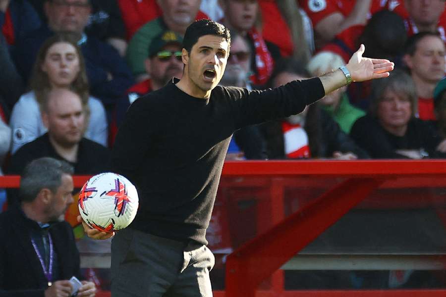 Arteta and Arsenal have endured a tough end to the season