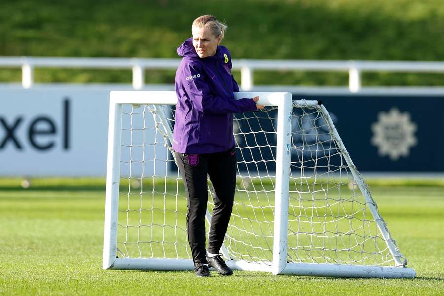 Trénerka ženskej anglickej reprezentácie Sarina Wiegmanová.