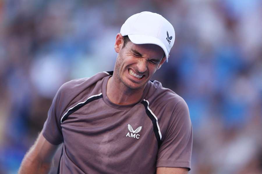 Andy Murray was knocked out of the Australian Open in the first round 