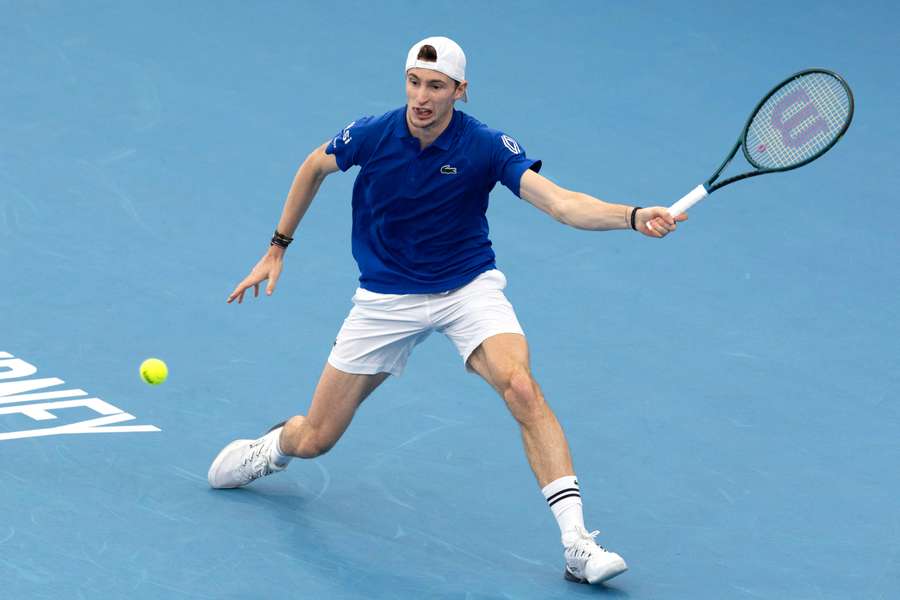 Ugo Humbert toujours leader des Bleus.