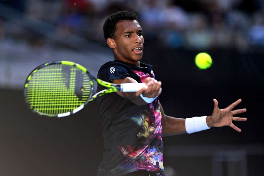 Auger-Aliassime is into the last 16
