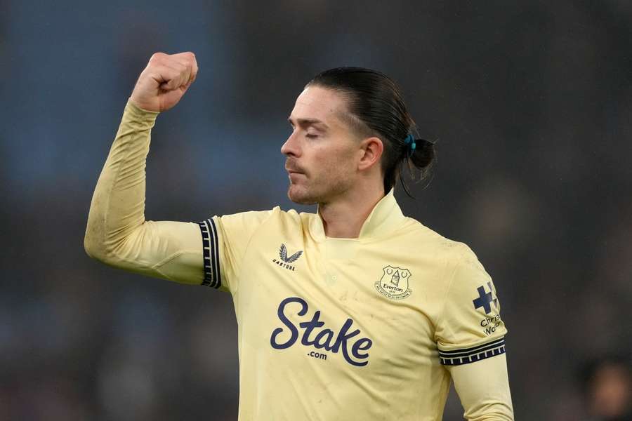 Everton loanee Jack Grealish.