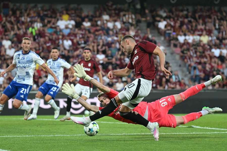 Sparta hraje proti Sigmě Olomouc.