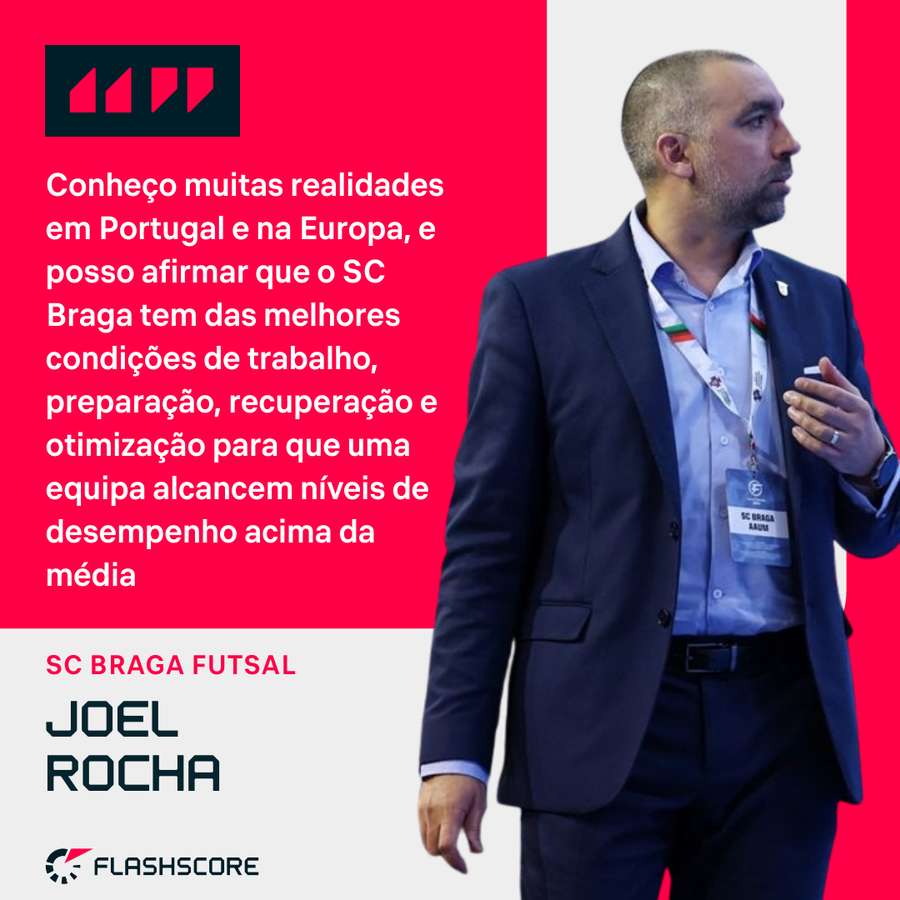 Joel Rocha elogia estrutura do SC Braga