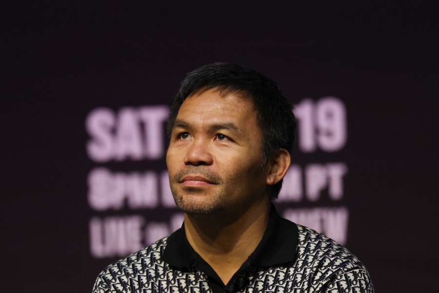 Manny Pacquiao à Los Angeles mardi.