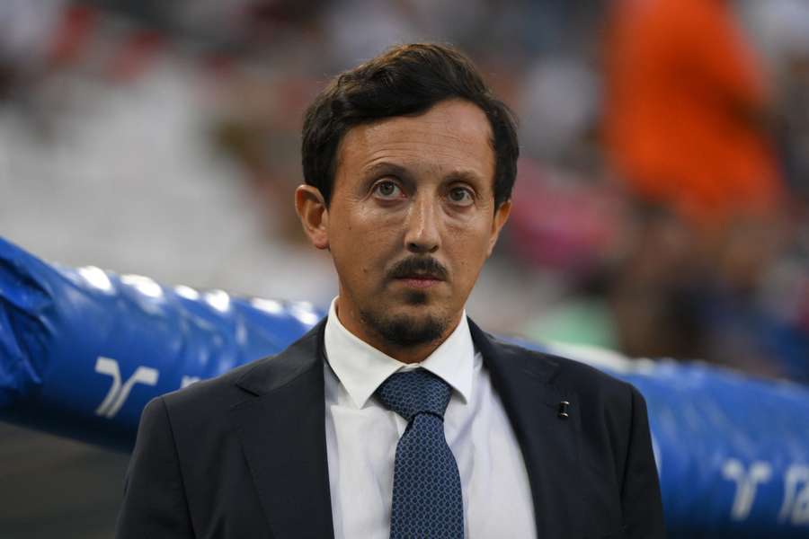 Preşedintele clubului francez Olympique Marseille, Pablo Longoria