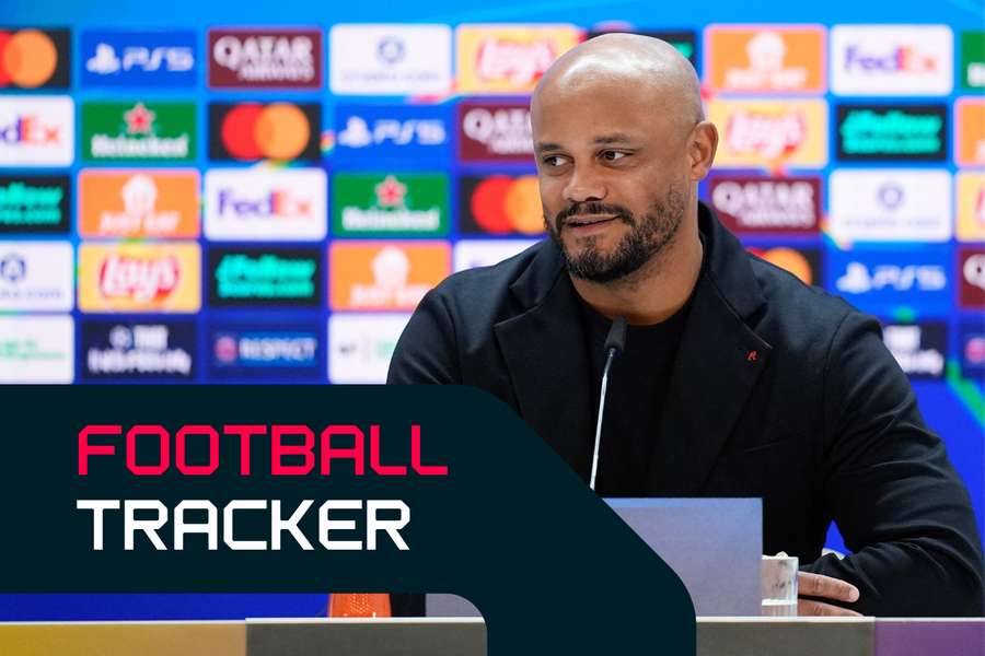 Vincent Kompany was speaking to the media ahead of Bayern's clash tonight