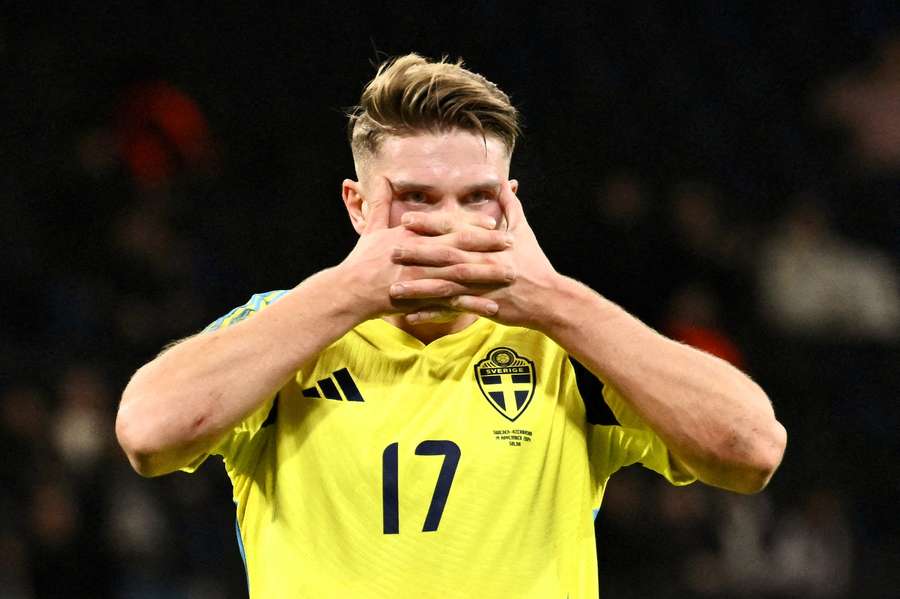 Gyökeres hat 20 Tore in 33 Länderspielen erzielt
