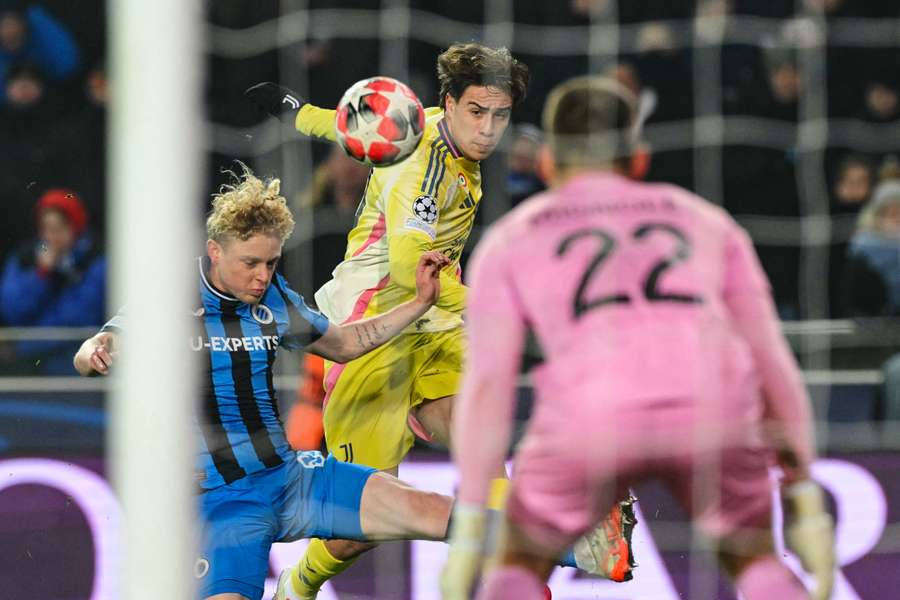 Juventus não conseguiu sair de Brugge com uma vitória