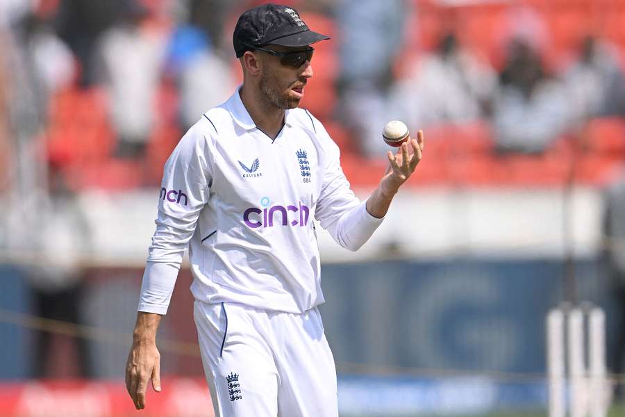 Jack Leach featured in England's victory over India in the first Test in Hyderabad