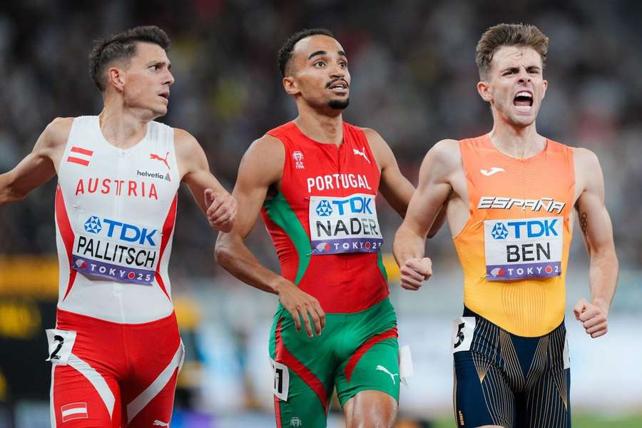 Isaac Nader conquistou a medalha de ouro nos Campeonatos do Mundo de Atletismo