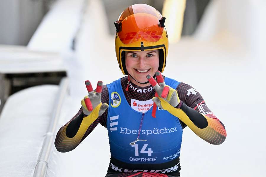 Julia Taubitz bleibt die Dominatorin im Rodel-Weltcup.