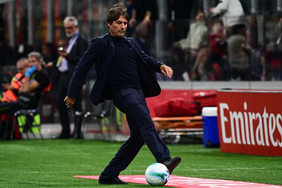 Antonio Conte a San Siro