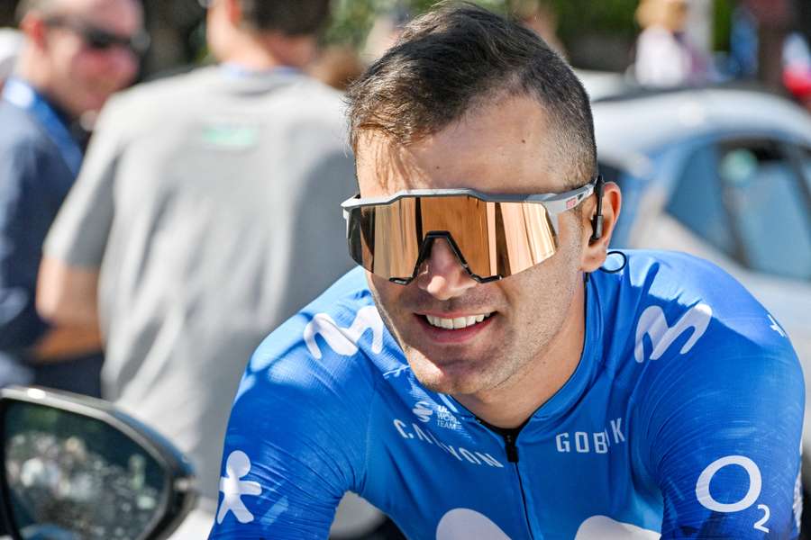 Rubén Guerreiro, ciclista de Movistar