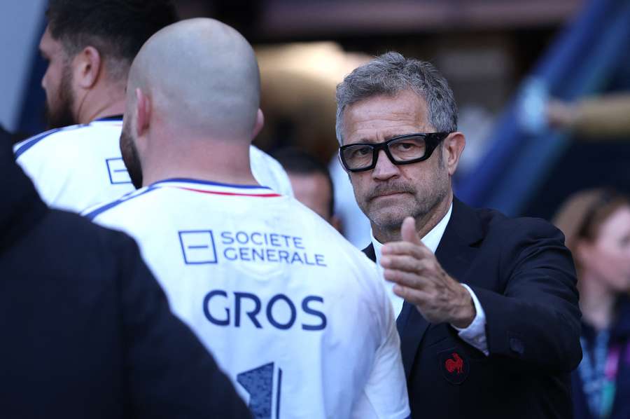 Fabien Galthié après la défaite ce samedi.