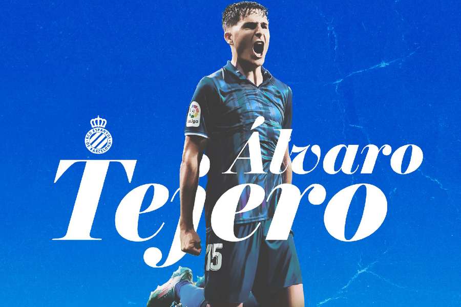 Álvaro Tejero, nuevo jugador del Espanyol.